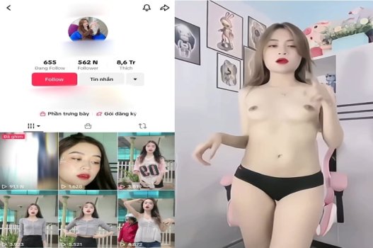 Con cu cực phê nhờ tiktoker siêu phàm kích thích