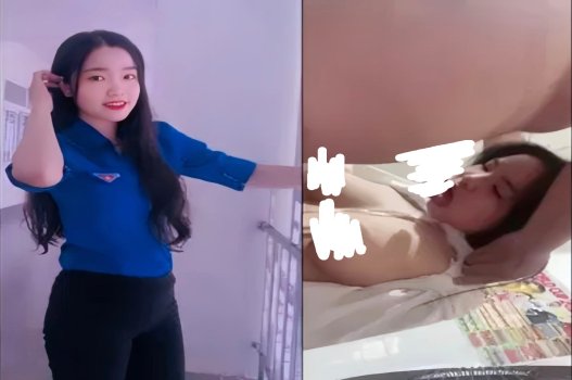 Nữ sinh viên khao khát trong video mây mưa cuốn hút
