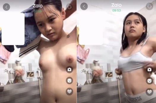 Video nóng cô gái trẻ với thân hình quyến rũ